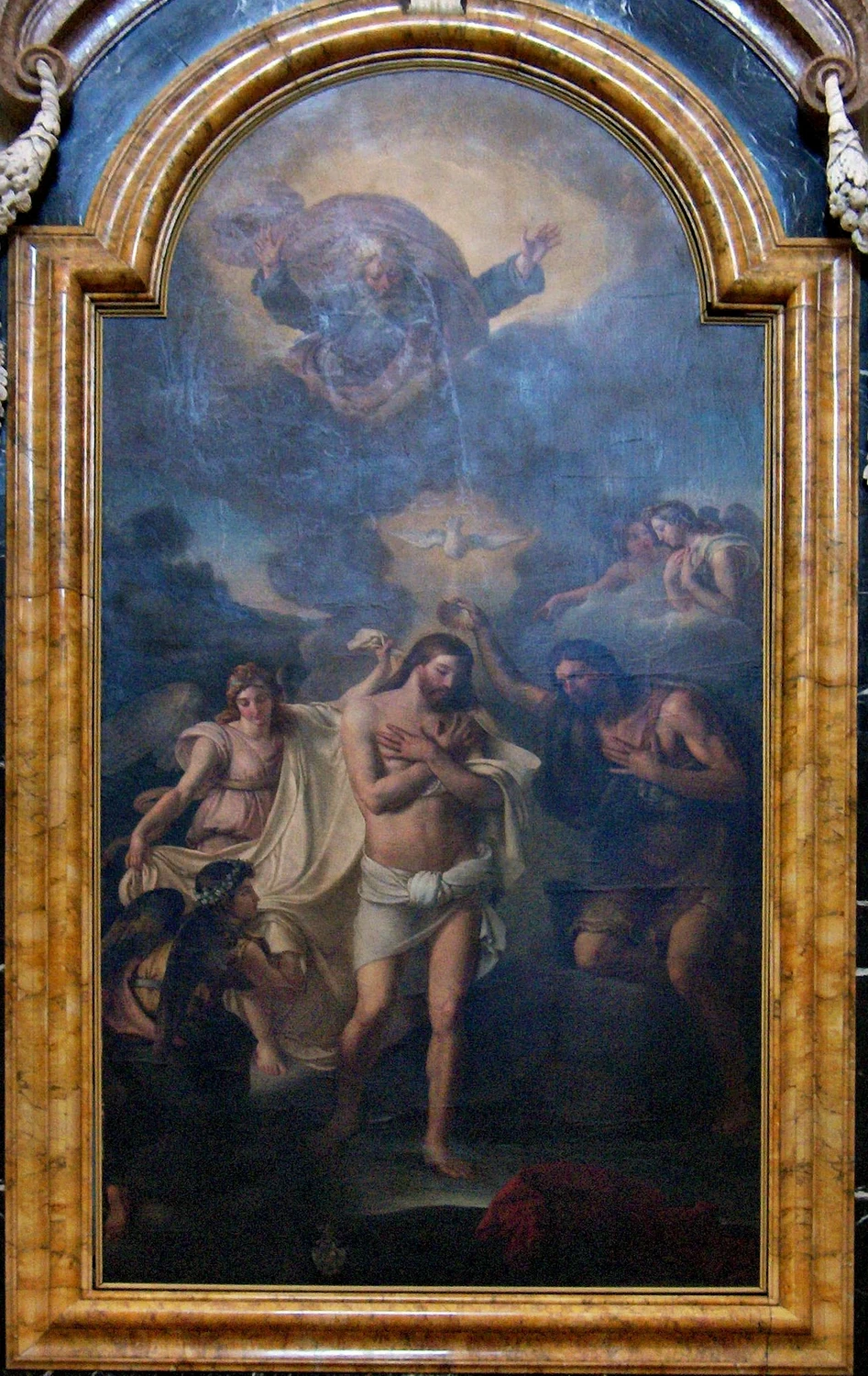 Jean - Baptiste Wicar, Battesimo di Gesù, Cattedrale di San Feliciano, Foligno